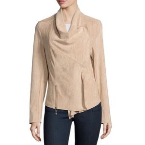 Neiman Marcus Faux Suede Jacket